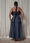 Hele midi skirt | Denim