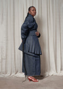 Hele overlay skirt | Denim